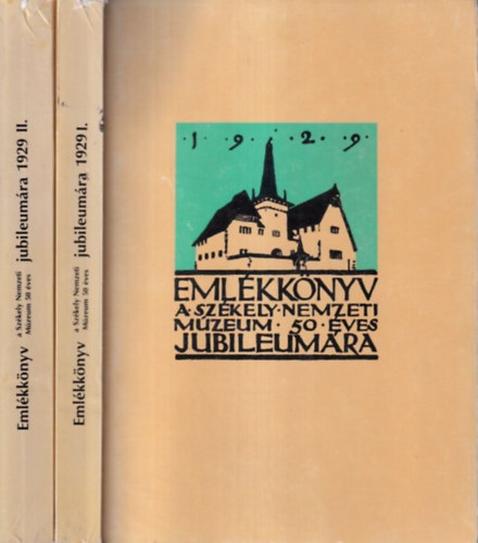 Csutak Vilmos (szerk.): Emlékkönyv a Székely Nemzeti Múzeum ötvenéves jubileumára I-II. (reprint, kísérőfüzettel)