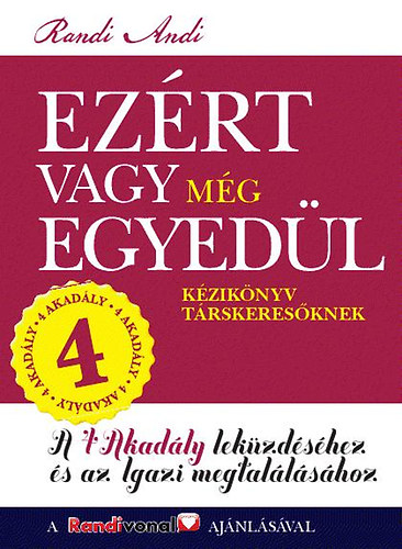 Randi Andi: Ezért vagy még egyedül - Kézikönyv társkeresőknek