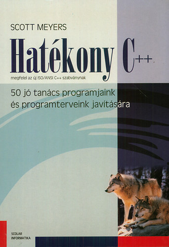 Scott Meyers: Hatékony C++