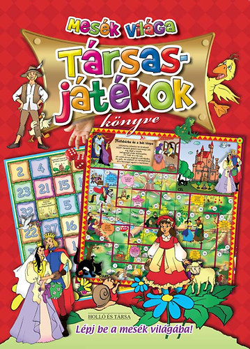 : Mesék világa - Társasjátékok könyve