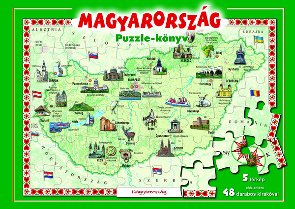 : Magyarország puzzle-könyv