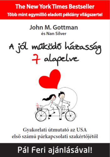 John M. Gottman, N. Silver: A jól működő házasság 7 alapelve