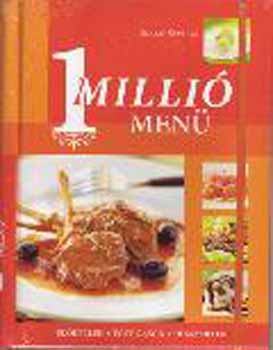: 1 millió menü (Előételek, főfogások, desszertek)