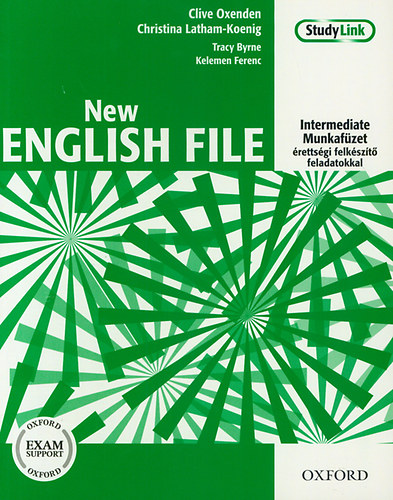 : New English File - Intermediate - Munkafüzet - Érettségi felkészítő feladatokkal + CD