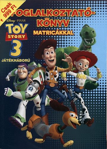 : Toy Story 3. - Játékháború - Foglalkoztatókönyv matricákkal