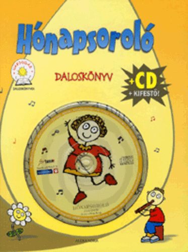 : Hónapsoroló daloskönyv (CD + kifestő)