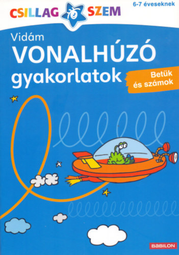 Birgit Fuchs: Vidám vonalhúzó gyakorlatok - Sötétkék