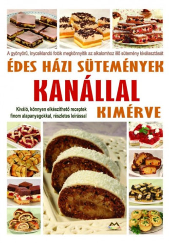 : Édes házi sütemények kanállal kimérve