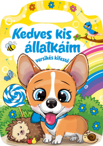 : Kedves kis állatkáim - Versikés kifestő