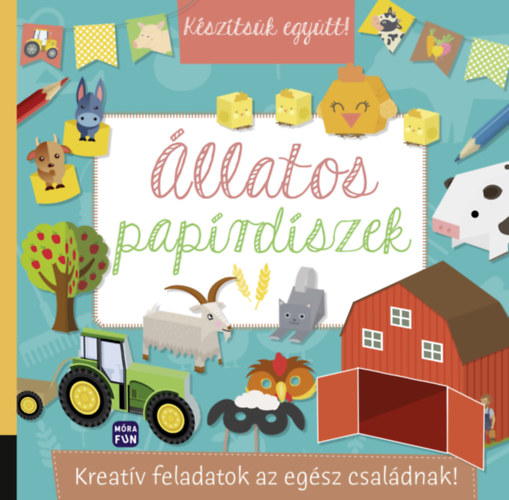 : Készítsük együtt! - Állatos papírdíszek